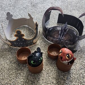 How To Train Your Dragon Mini Plush And Viking Horns